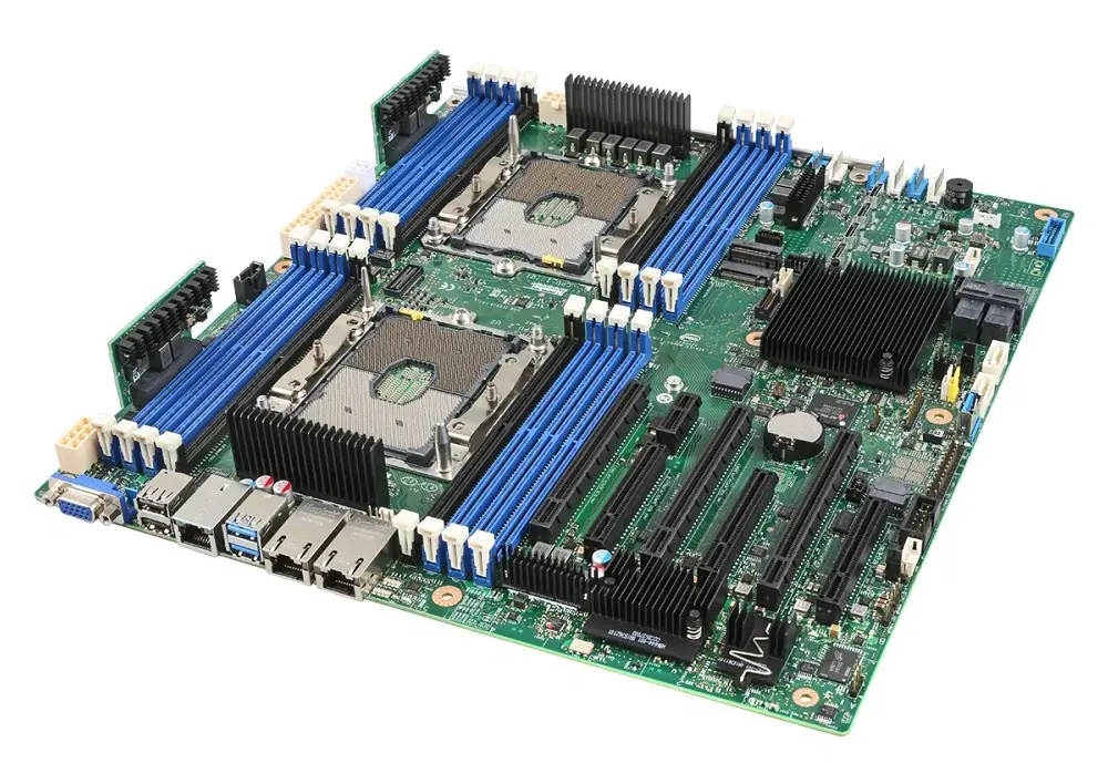 S2600WT2R Intel C612 Chipset Xeon E5-2600 System Board ...