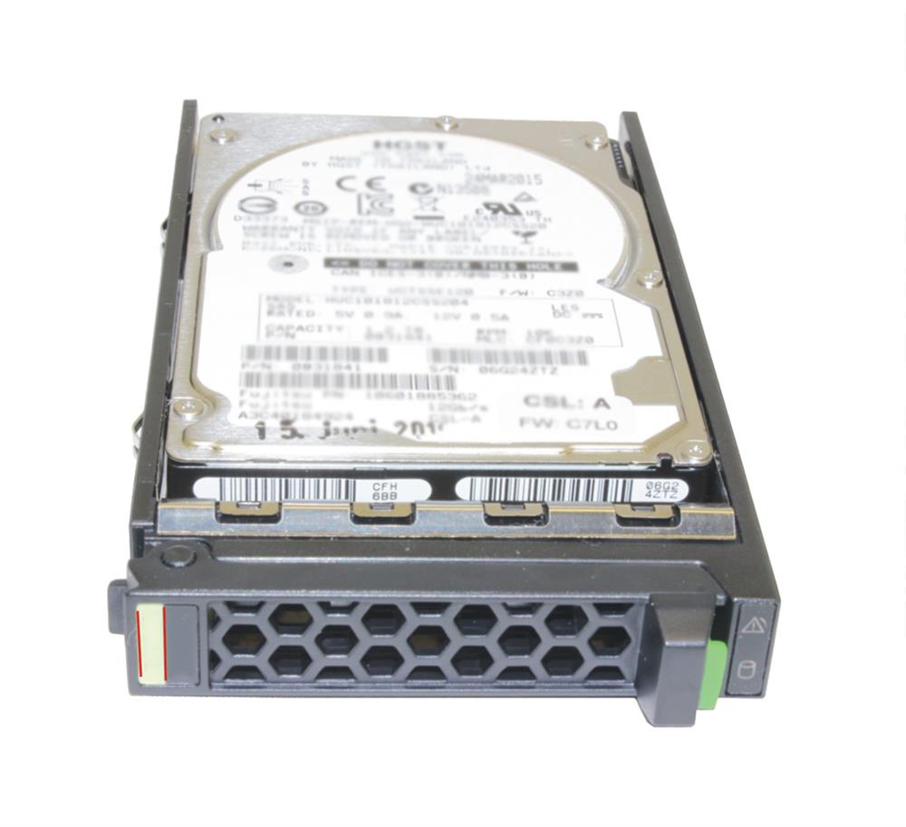 S26361-F3907-L100 Fujitsu 1TB 7200RPM SATA 6GB/s 2.5-in...