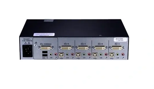 SC340-001 Avocent 4-Port KVM Switch ExpAnded Dual-Link ...