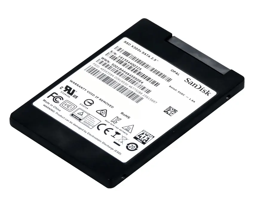 SD7SB3Q-064G-1122 SanDisk X300S Series 64GB SATA 6GB/s MLC 2.5-inch Solid State Drive
