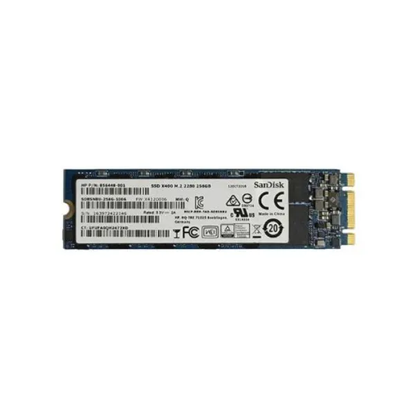 SD8SN8U-256G-1006 SanDisk X400 Series 256GB SATA 6Gb/s M.2 2280 Solid State Drive