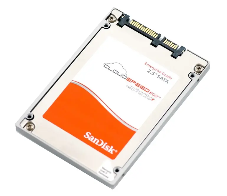 SDLF1CRR-019T-1HAW SanDisk CloudSpeed Eco Gen II 1.92TB Multi-Level Cell SATA 6Gb/s 2.5-inch Solid State Drive