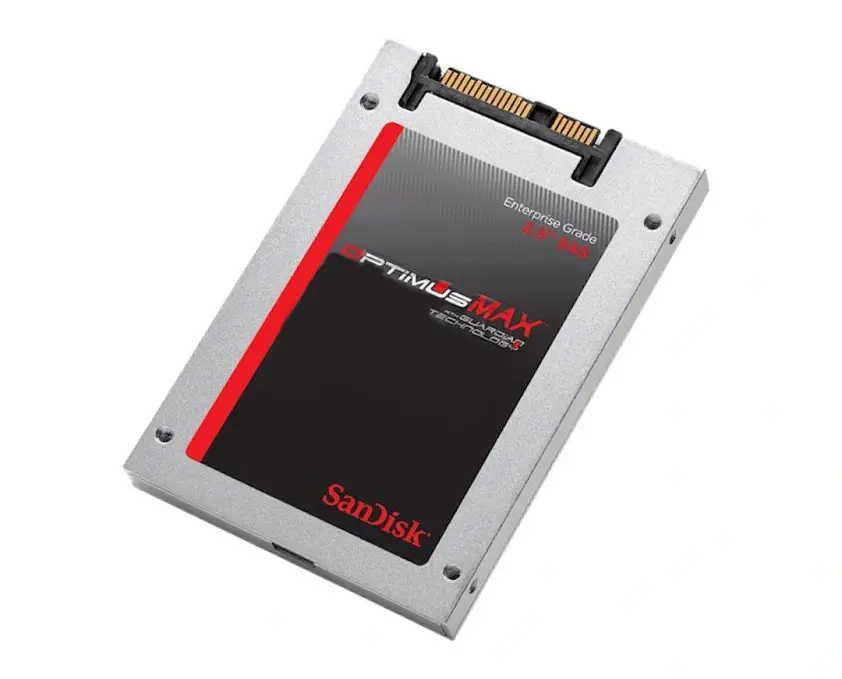 SDLLOCDR-038T-5C02 SanDisk Optimus MAX 4TB Enterprise Multi-Level Cell (eMLC) SAS 6Gb/s 2.5-inch Solid State Drive