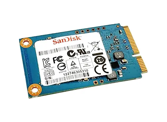 SDSA5DK-024G-1004 SanDisk U100 24GB Multi-Level Cell (MLC) SATA 6Gb/s mSATA Solid State Drive