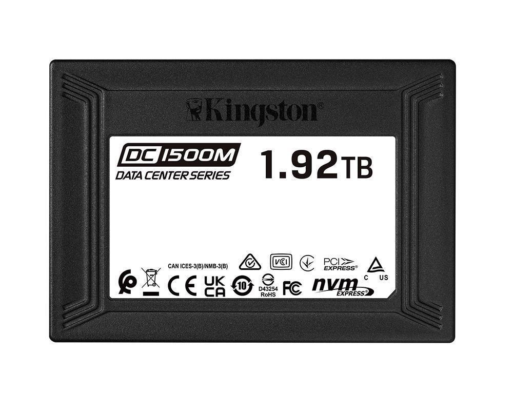 SEDC1500M/1920G KINGSTON Dc1500m 1.92tb 2.5inch U.2 Sff...