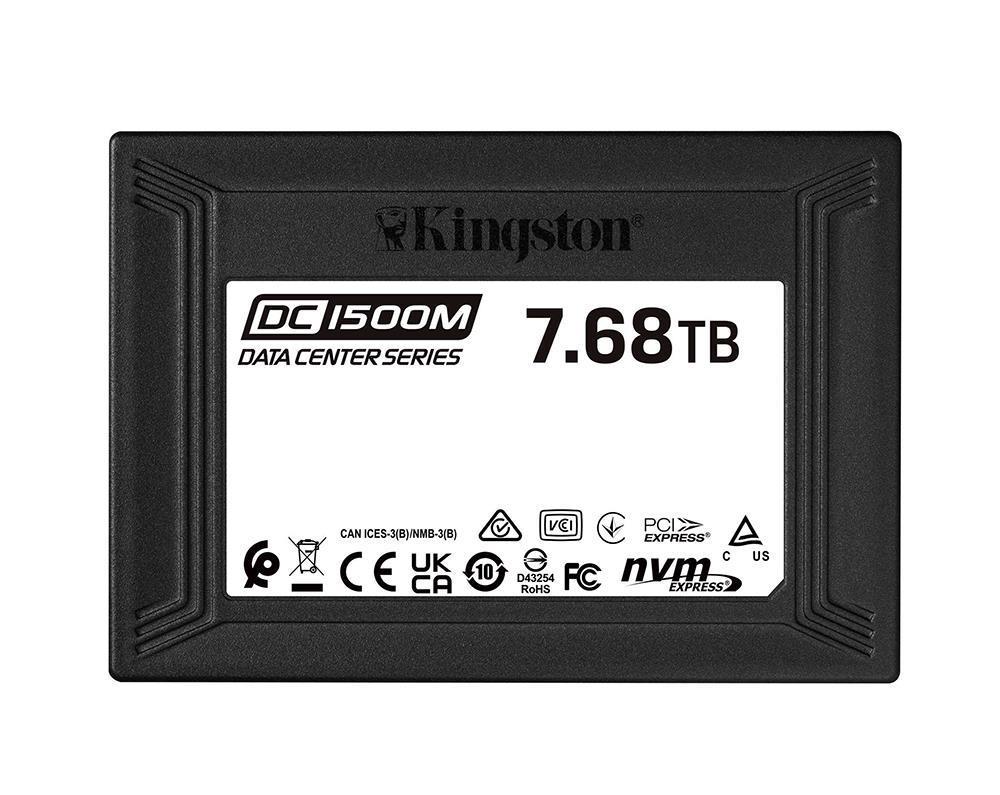 SEDC1500M/7680G KINGSTON Dc1500m 7.68tb 2.5inch U.2 Sff...