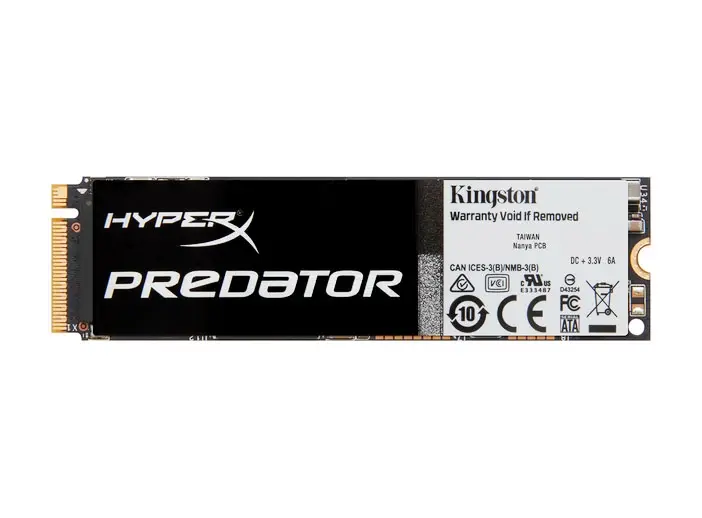 SHPM2280P2/240G Kingston Hyperx Predator 240GB PCI-Express 2.0 Gen2 M.2 Solid State Drive