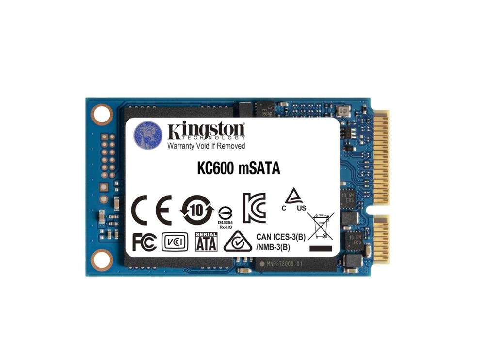 SKC600MS/512G KINGSTON Kc600 512gb Msata-6gbps 3d Tlc, ...