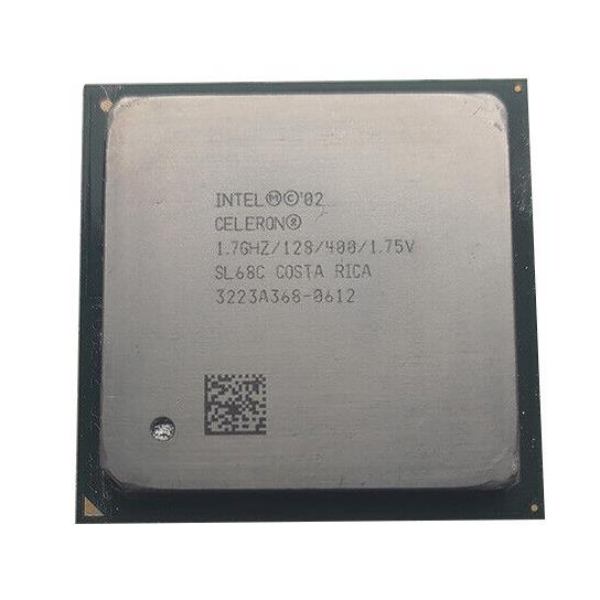 SL68C-1 Intel Celeron 1-Core 1.70GHz 400MHz FSB 128KB L2 Cache Socket PGA478 Processor