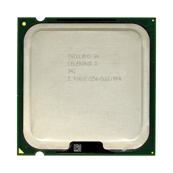 SL98X Intel Celeron D 341 2.93GHz 533MHz FSB 256KB L2 Cache Socket PLGA775 Processor