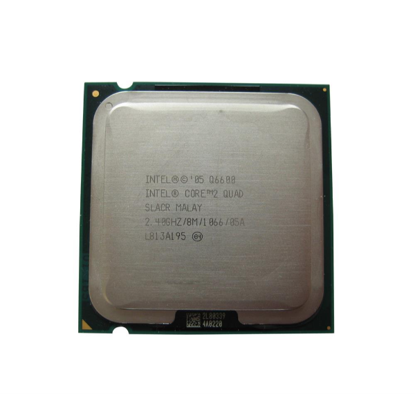 SLACR Intel Core 2 Quad Q6600 2.40GHz 1066MHz FSB 8MB L2 Cache Socket LGA775 Desktop Processor (Tray part)