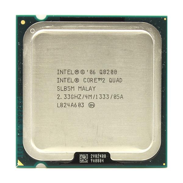 SLB5M Intel Core 2 Quad Q8200 2.33GHz 1333MHz FSB 4MB L2 Cache Socket LGA775 Desktop Processor