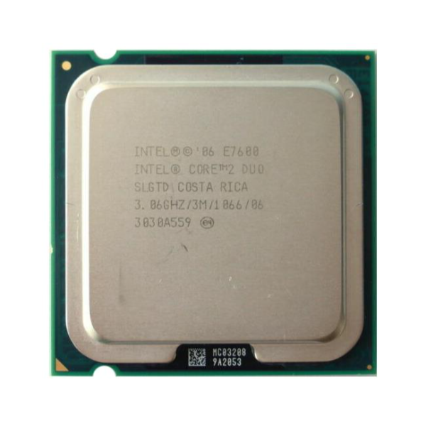 SLGTD Intel Core 2 Duo E7600 3.06GHz 1066MHz FSB 3MB L2 Cache Socket LGA775 Desktop Processor