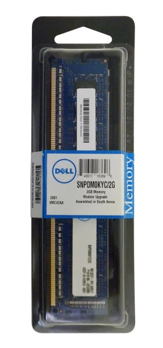 SNPDM0KYC/2G Dell 2GB DDR3-1333MHz PC3-10600 ECC Unbuff...