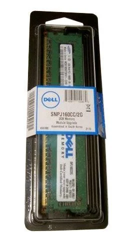 SNPJ160CC/2G Dell 2GB DDR3-1333MHz PC3-10600 ECC Registered CL9 240-Pin DIMM 1.35V Low Voltage Dual Rank Memory Module