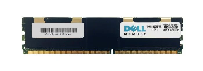 SNPM788DCK2/16G Dell 16GB Kit (8GB x 2) DDR2-667MHz PC2...