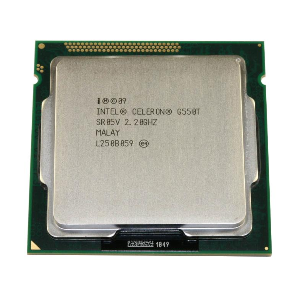 SR05V Intel Celeron G550T Dual Core 2.20GHz 5.00GT/s DMI 2MB L3 Cache Socket FCLGA1155 Desktop Processor