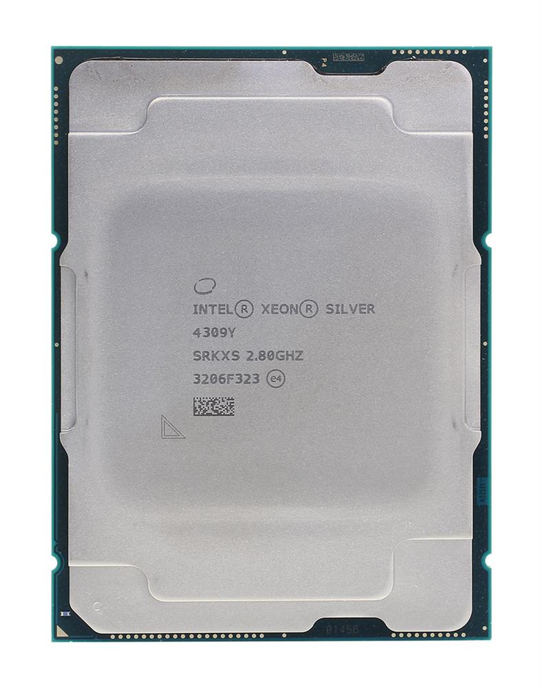 SRKXS INTEL Xeon 8-core Silver 4309y 2.8ghz 12mb L3 Cache 10.4gt/s Upi Speed Socket Fclga4189 10nm 105w Processor Only