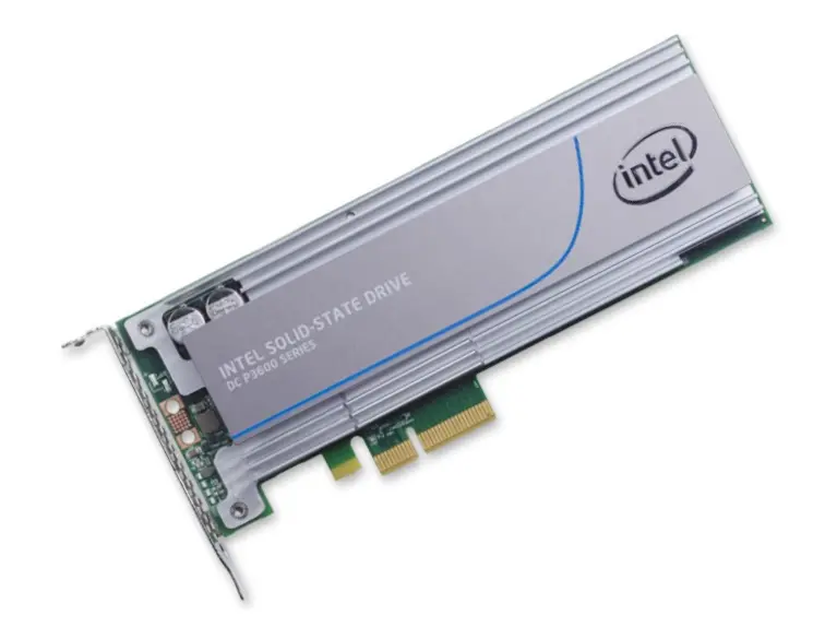SSDPEDME012T410 Intel Data Center P3600 Series 1.2TB PCIe NVMe 3.0 x4 Half High MLC Solid State Drive