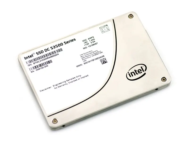 SSDSC1NB080G4 Intel DC S3500 Series 80GB SATA 6Gbps 1.8...