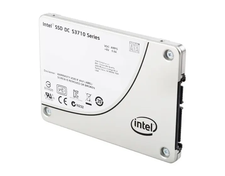 SSDSC2BA200G4 Intel S3710 200GB Multi-Level Cell SATA 6Gb/s 2.5-inch Solid State Drive for LR1304SPCFG1R Server
