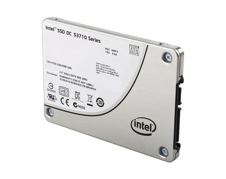 SSDSC2BA800G4 Intel S3710 800GB Multi-Level Cell SATA 6Gb/s 2.5-inch Solid State Drive for LR1304SPCFG1R Server