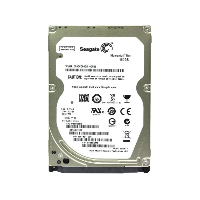 ST160LT007 Seagate Momentus Thin 160GB 7200RPM SATA 3GB...