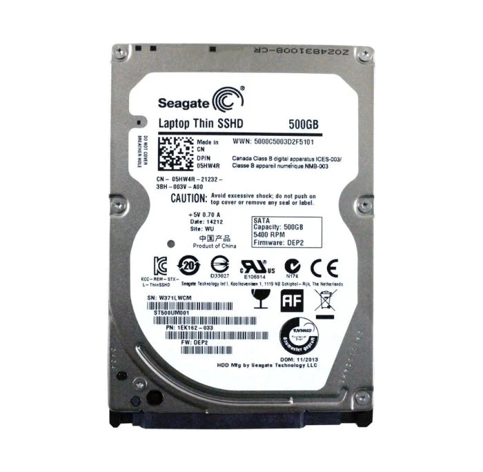 ST500UM001 Seagate 500GB 5400RPM SATA 2.5-inch Hard Drive for Latitude E6420