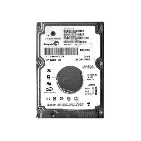 ST93015A Seagate 30GB 4200RPM ATA-100 2MB Cache 2.5-inc...