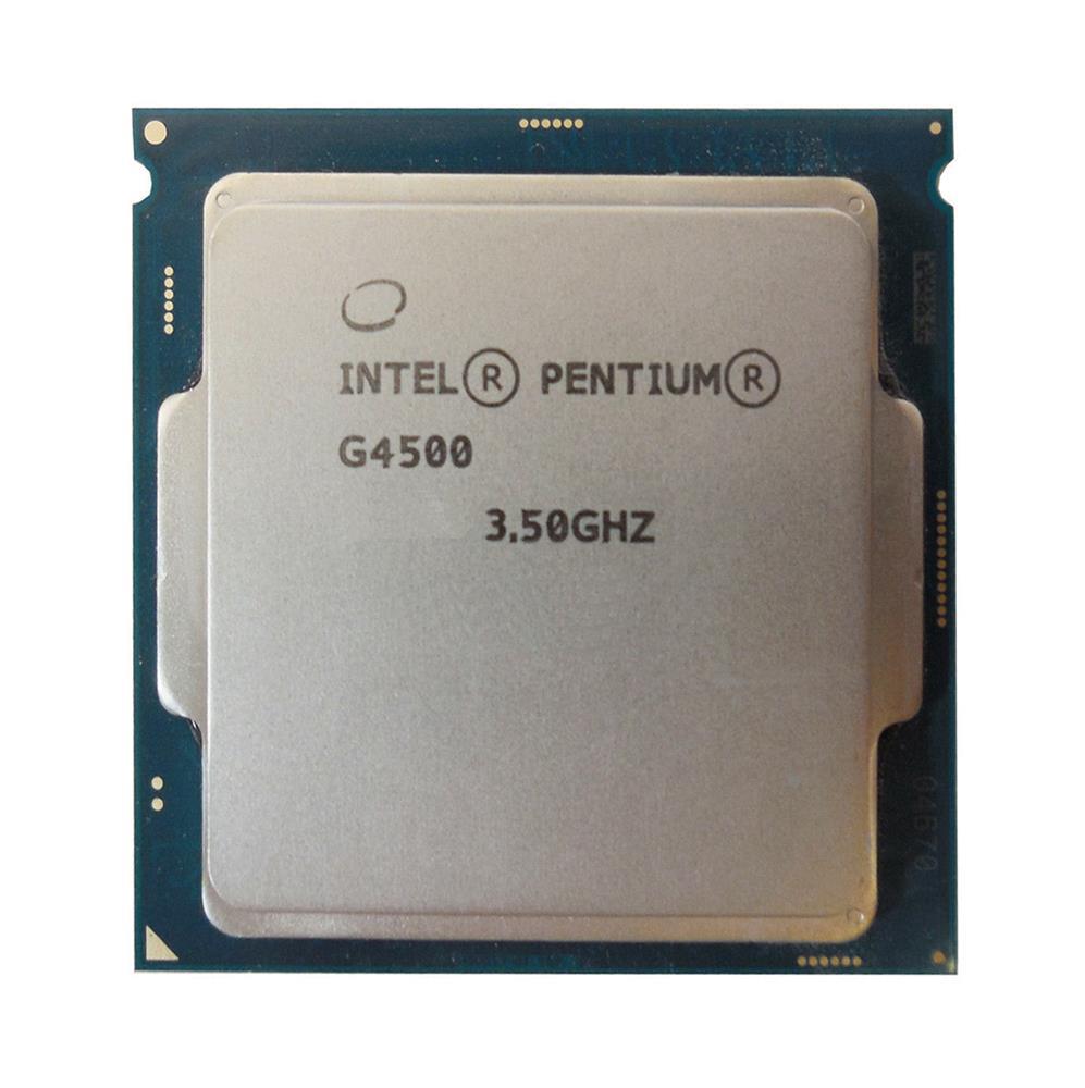 T0L10AV HP 3.50GHz 8GT/s DMI3 3MB SmartCache Socket FCLGA1151 Intel Pentium G4500 Dual Core Processor