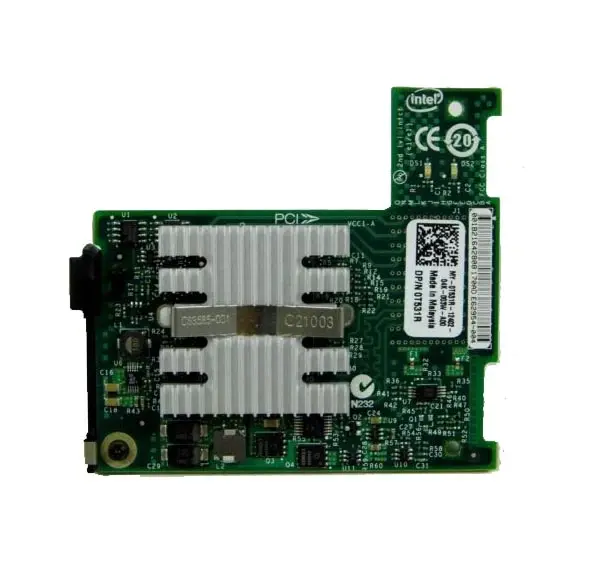 T531R Dell 10GBE Dual Port Ethernet Mezzanine Card