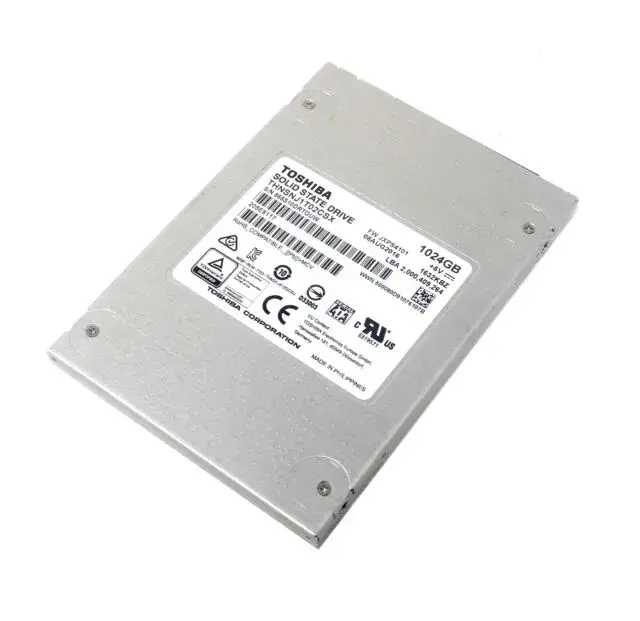 THNSNJ1T02CSX Toshiba HG6 Series 1TB Multi-Level Cell (MLC) SATA 6Gb/s 2.5-inch Solid State Drive