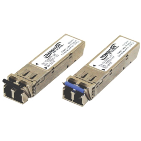 TN-10GSFP-LRB62 Transition Networks 10GB/s 10GBase-BX Single-Mode SFP+ 1330nm TX/1270nm RX SM (LC) 60km Transceiver Module