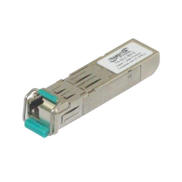 TN-CWDM-SFP-1490-16 Transition Networks 1.25GB/s Single-Mode 160km 1490nm LC SFP Transceiver Module