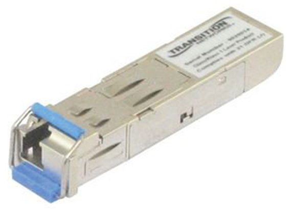 TN-EX-SFP-1GE-LX Transition Networks 1GB/s 1000Base-LX 1310nm (LC) Single-Mode 10km/6.2 mi Transceiver Module