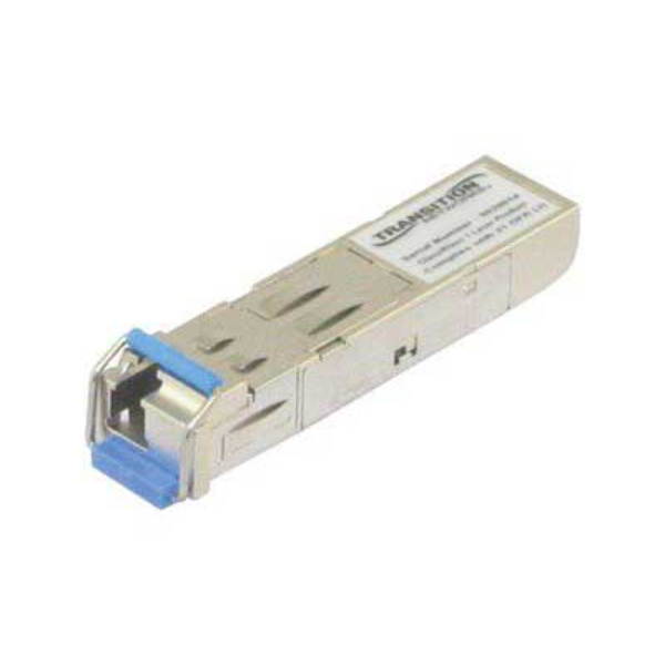 TN-SFP-BXU2 Transition Networks 1GB/s 1000Base-BX 1310nm TX/1490nm RX 20km LC Transceiver Module