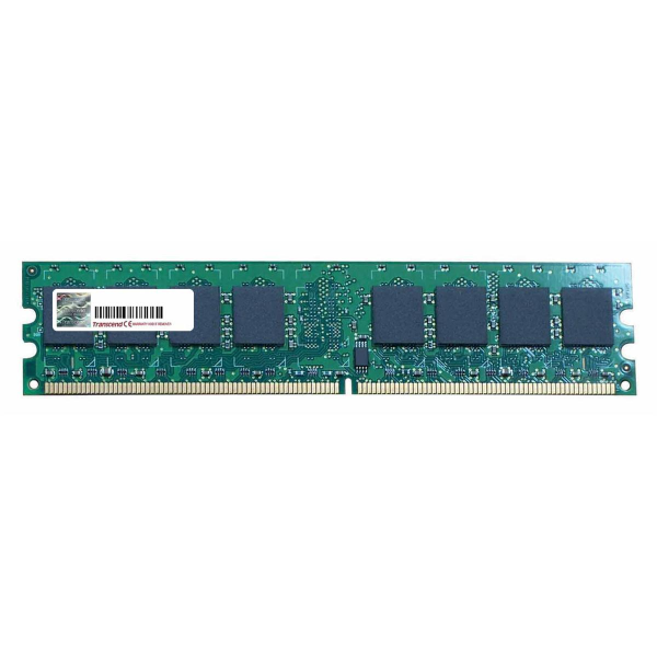 TS128MLD64V3E Transcend 1GB DDR-333MHz PC2700 non-ECC Unbuffered CL2.5 184-Pin DIMM Memory Module