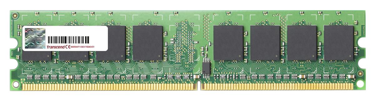 TS256MLQ64V5U-S Transcend 2GB DDR2-533MHz PC2-4200 non-ECC Unbuffered CL4 240-Pin DIMM Memory Module