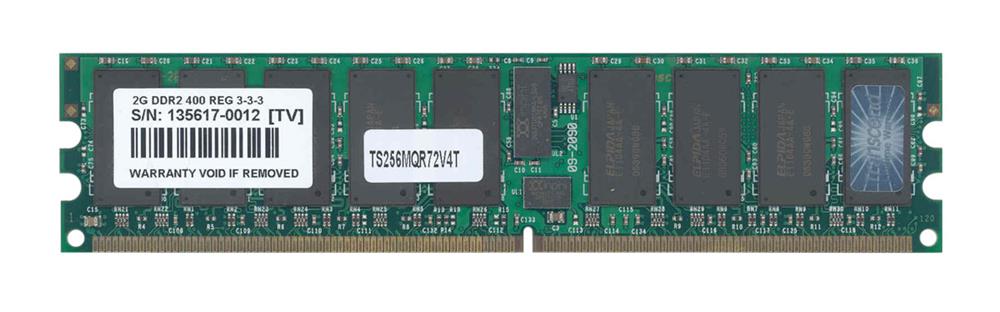 TS256MQR72V4T Transcend 2GB DDR2-400MHz PC2-3200 ECC Re...
