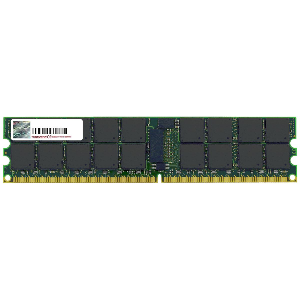 TS4GSU5125 Transcend 4GB Kit (2GB x 2) DDR-266MHz PC2100 ECC Registered CL2.5 184-Pin DIMM Memory