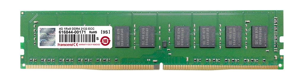 TS512MLH72V1H Transcend 4GB DDR4-2133MHz PC4-17000 ECC ...