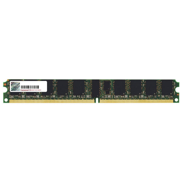 TS512MQR72V8NL Transcend 4GB DDR2-800MHz PC2-6400 ECC Registered CL6 240-Pin DIMM (VLP) Memory Module