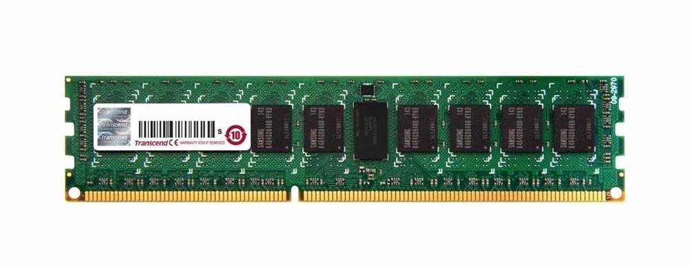 TS8GAP1333R2D Transcend 8GB DDR3-1333MHz PC3-10600 ECC Registered CL9 240-Pin DIMM Dual Rank Memory Module