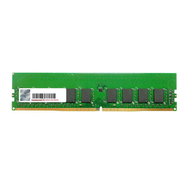 TS9AARESD0000 Transcend 8GB DDR4-2133MHz PC4-17000 ECC Registered CL15 288-Pin DIMM 1.2V Dual Rank Memory Module