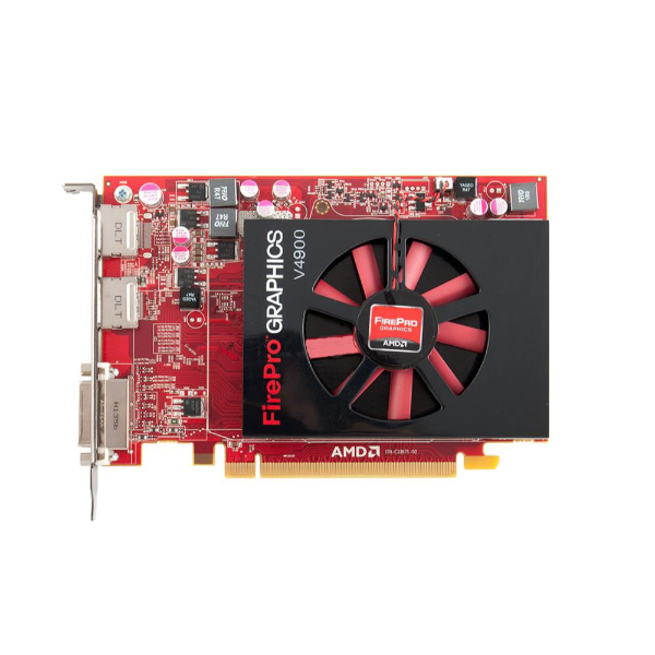 V4900 AMD FirePro 1GB PCI-Express 2x Dp And Dvi Video G...