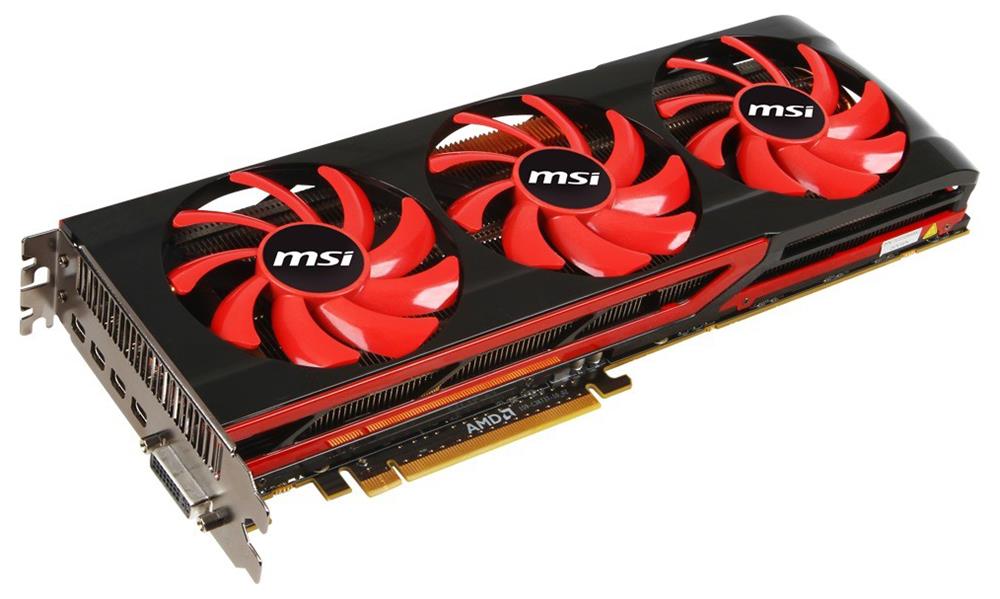 V803-836R MSI AMD Radeon HD 7990 950/1000MHz 6000MHz 6144MB DDR5 Ram 384b Video Graphics Card