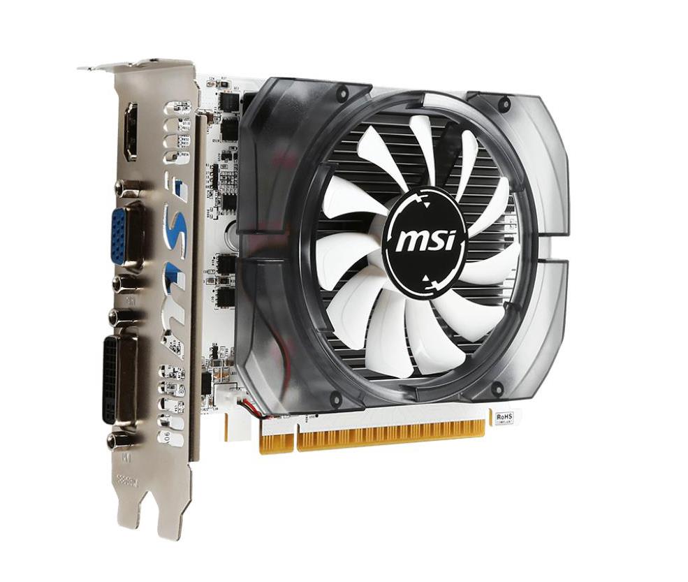 V809-1684R MSI 4GB Nvidia GeForce GT 730 DDR3 128-Bit VGA/ Dual Link DVI-I/ HDMI PCI-Express 2.0 x16 Video Graphics Card