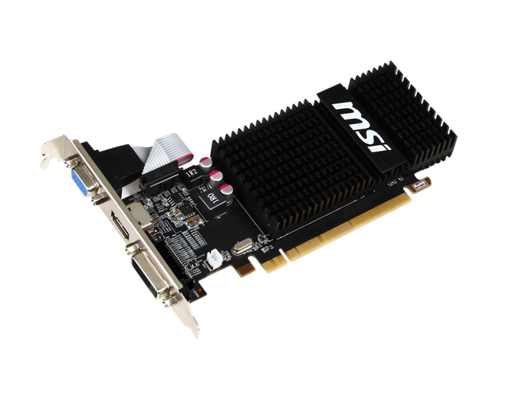 V809-180R MSI Radeon R5 230-2 2GB 64-Bit GDDR3 PCI-Expr...