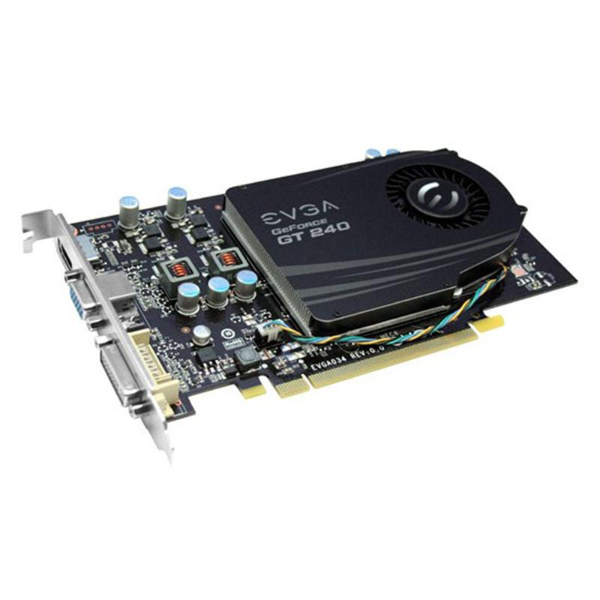 VCE01G-P3-1236 EVGA GeForce GT 240 1GB DDR3 PCI-Express DVI/ HDMI Video Graphics Card