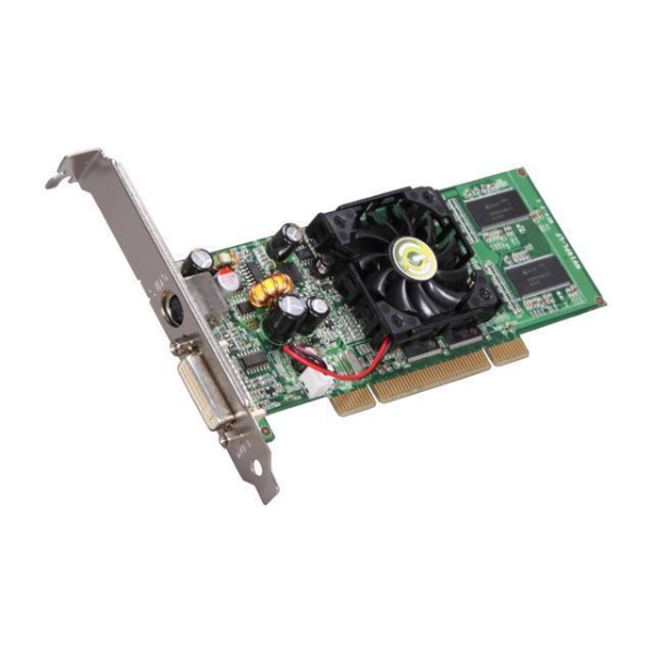 VCE128-P1-N309 EVGA GeForce FX5200 128MB PCI DVI/ S-Video Out Video Graphics Card